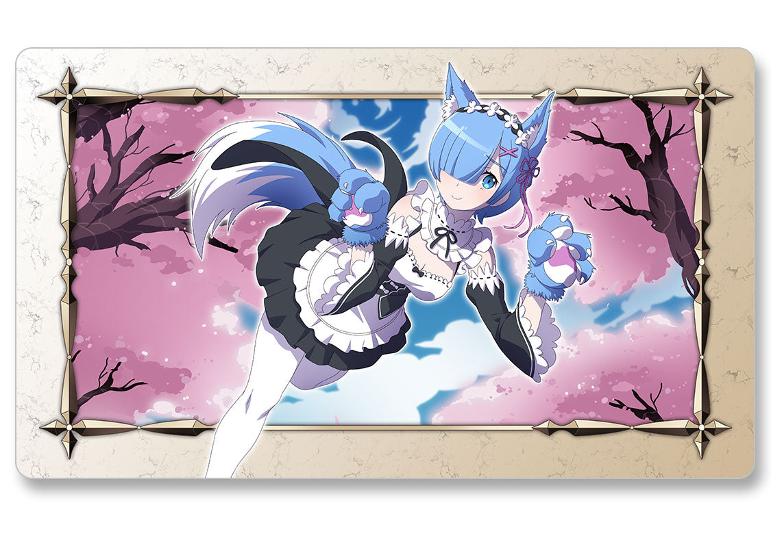REM Catgirl Re:Zero Playmat / Mousepad