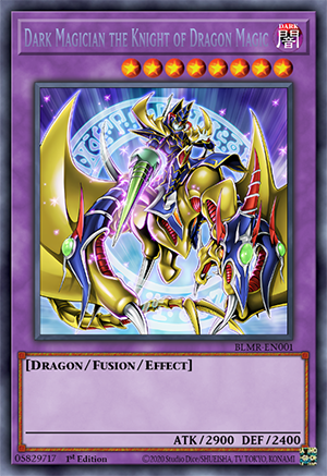Dark Magician the Knight of Dragon Magic - Battles of Legend: Monstrous Revenge (BLMR-EN)